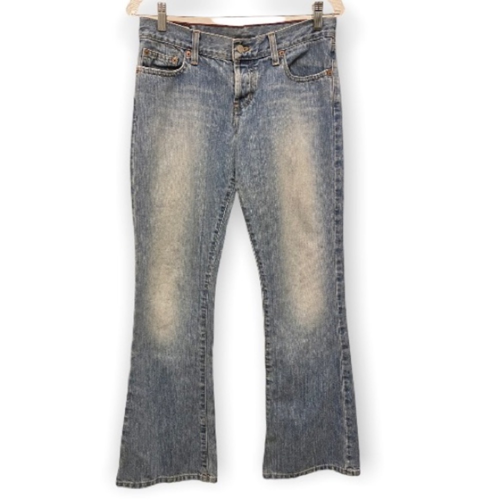 Abercrombie 2 Short Vintage Flare Button Fly Women’s Jeans, 8.5” Rise Y2K